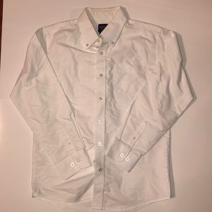 Arrow boy’s white long sleeve button up